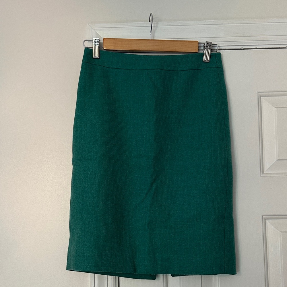 J Crew wool pencil skirt